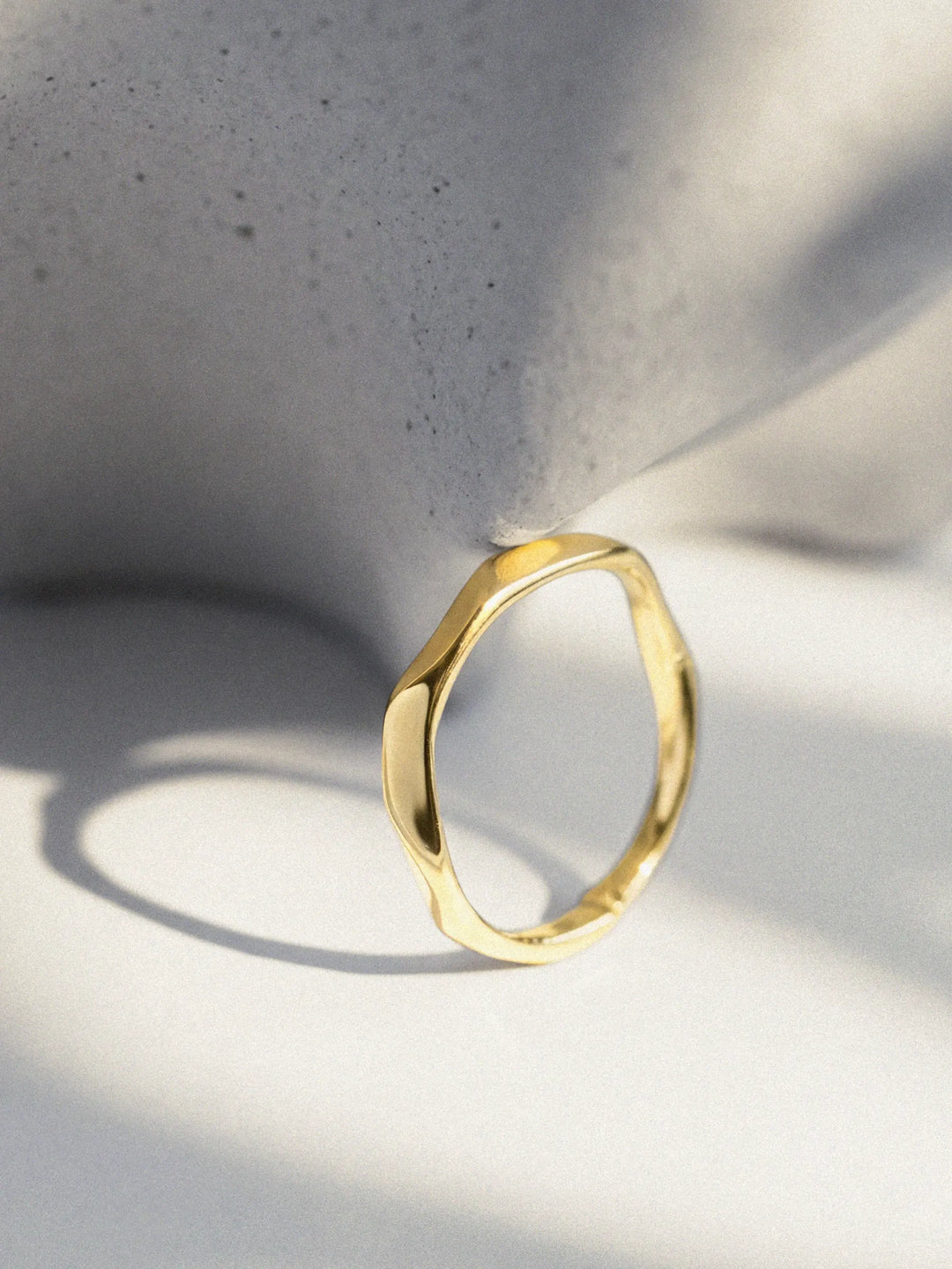 VEER RING IN GOLD VERMEIL