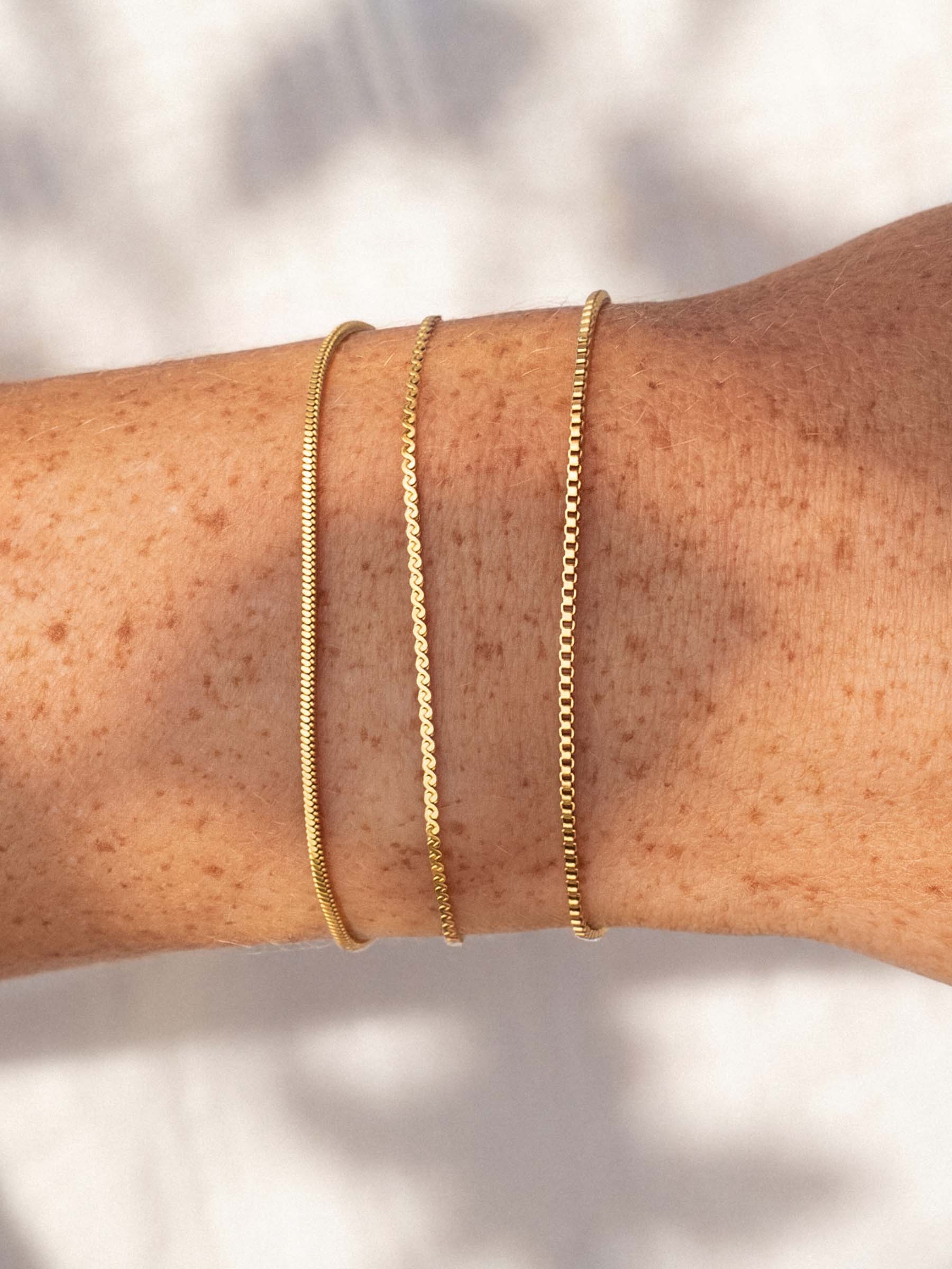 Box Chain Bracelet - VACIER – Vacier