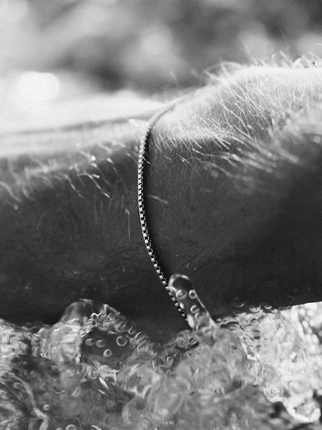 KASTENFÖRMIGES KETTEN-ARMBAND