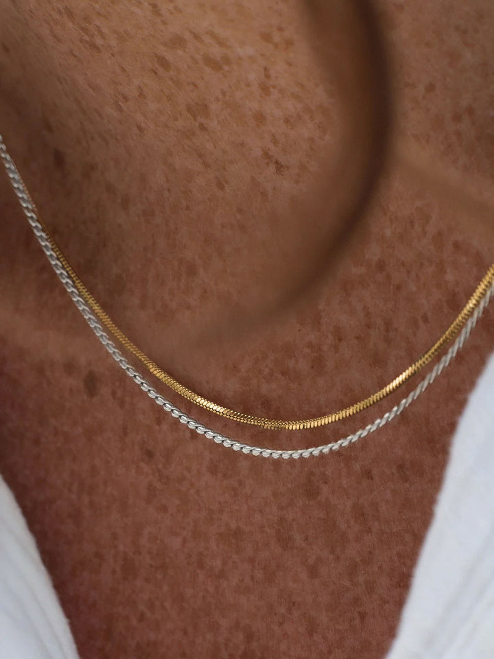 BRAID CHAIN NECKLACE