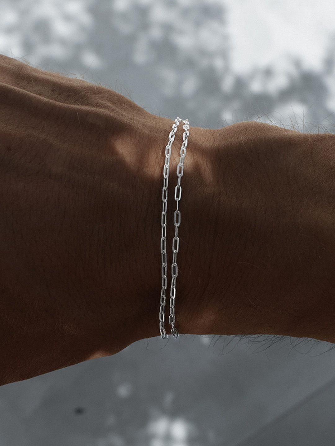 CLIP CHAIN BRACELET IN SILVER Durable Jewelry for Him – Vacier