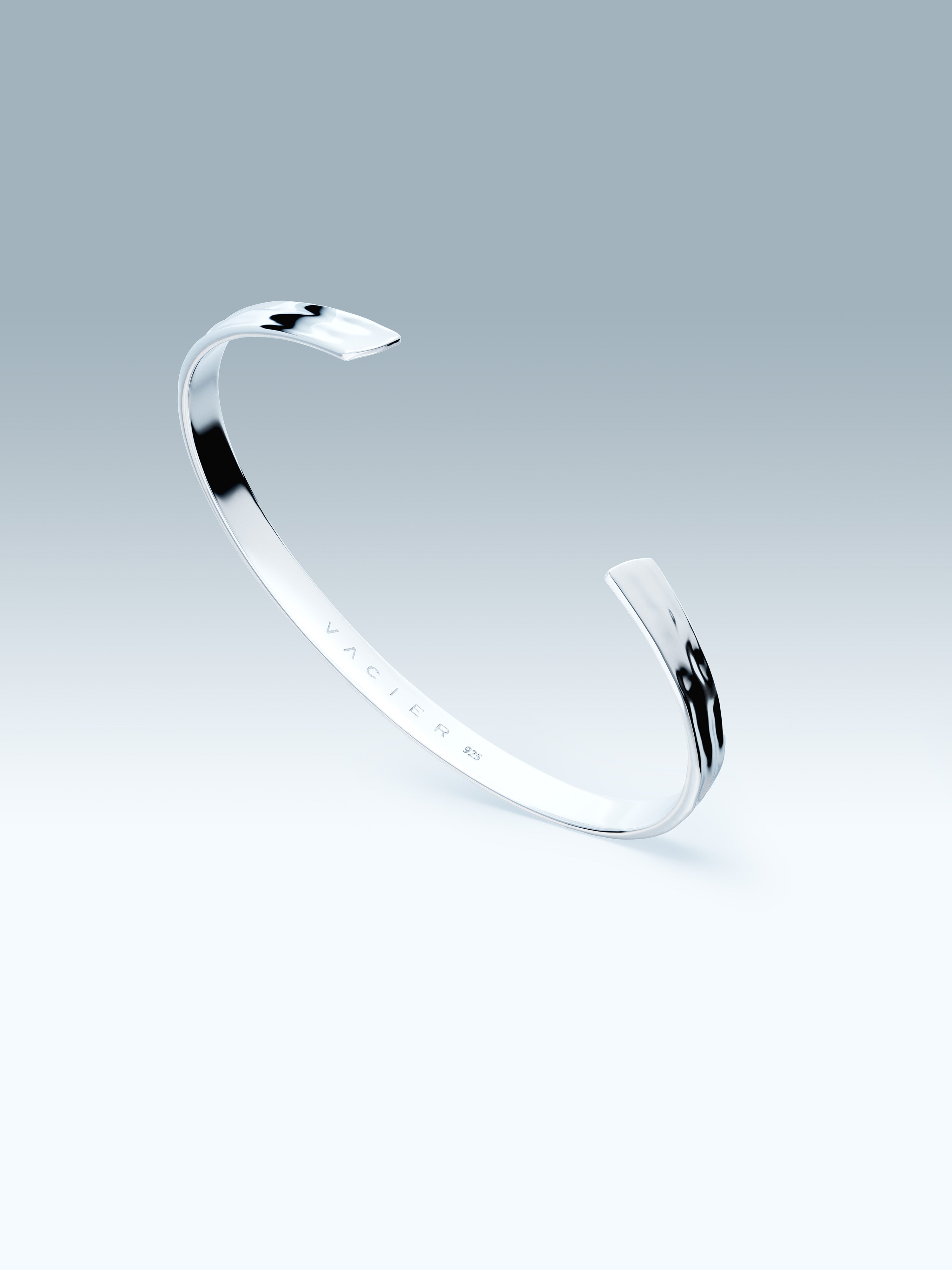 EXCLUSIVE UNISIZE CUFF IN SILVER - Jewelry for Men – Vacier