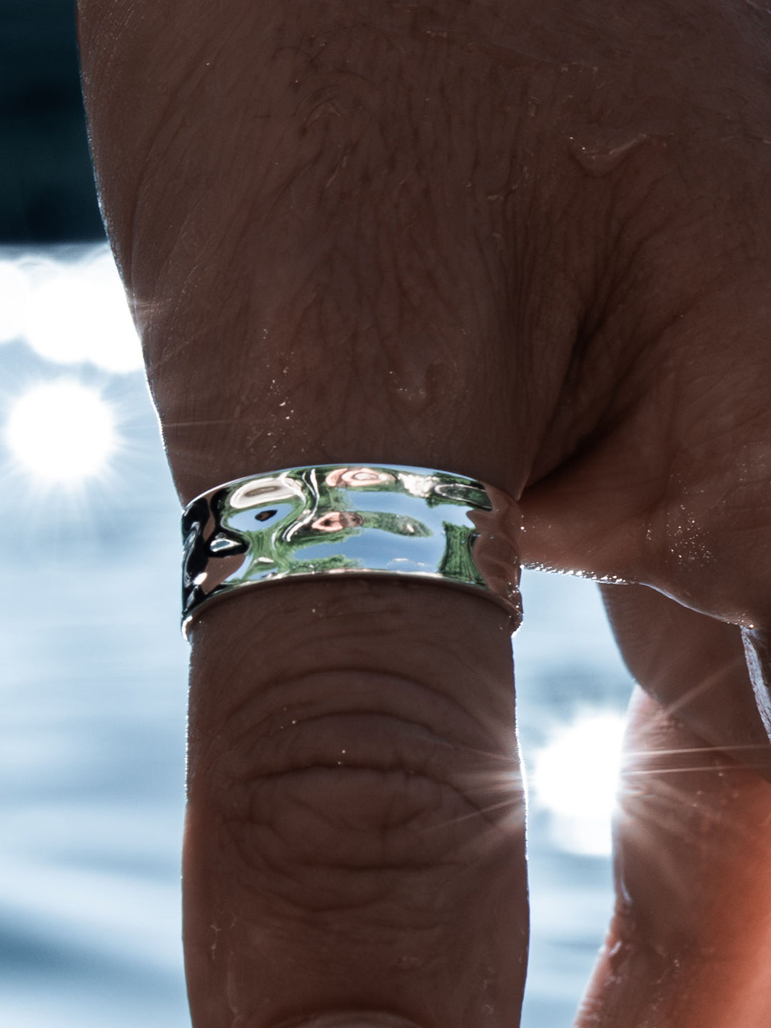 EXCLUSIVE UNISIZE RING IN SILVER