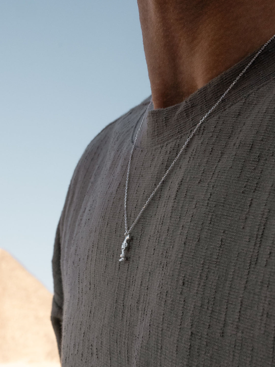 Non-Violence x Vacier Men's Chain Necklace