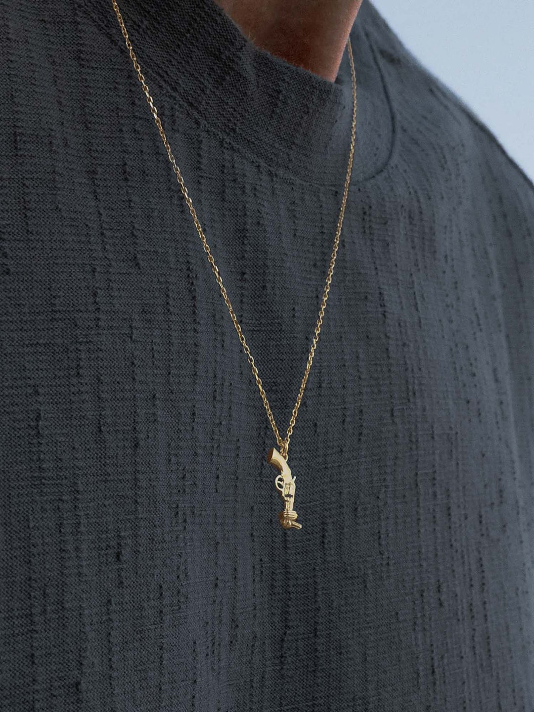 Collier à chaîne pour homme Non-Violence x Vacier