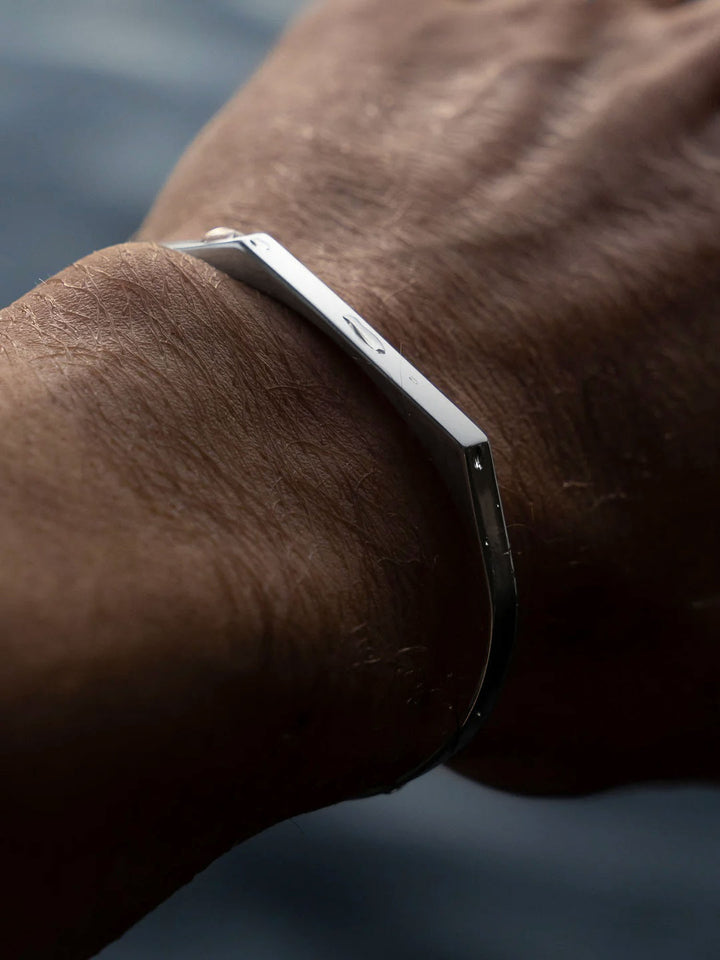 SILBER SIEGEL ARMBAND IN EINHEITSGRÖSSE