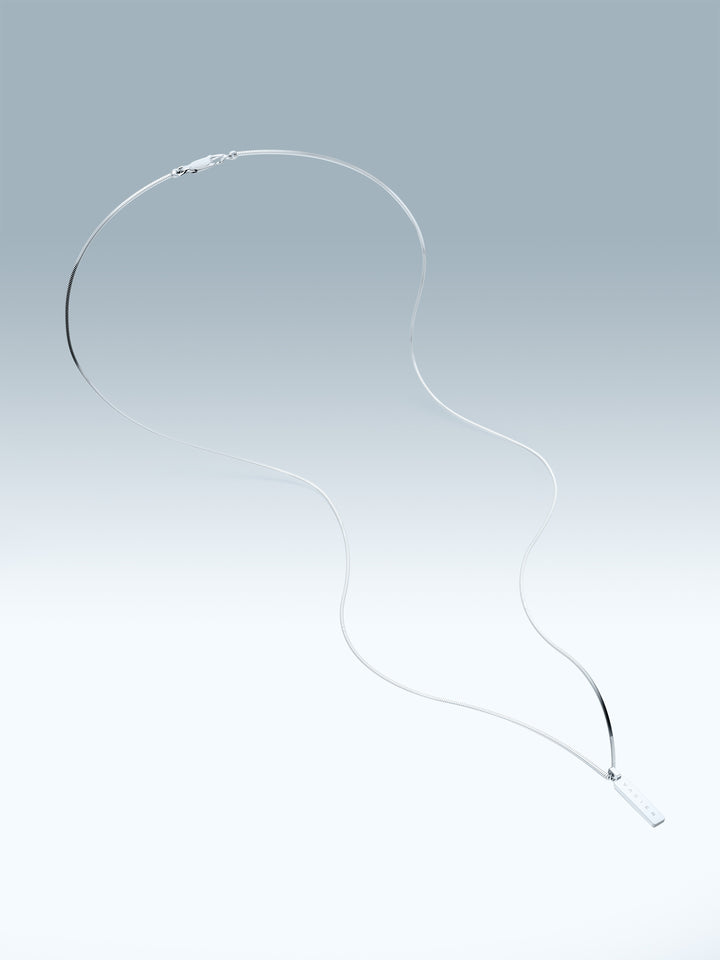 SQUARE PENDANT NECKLACE