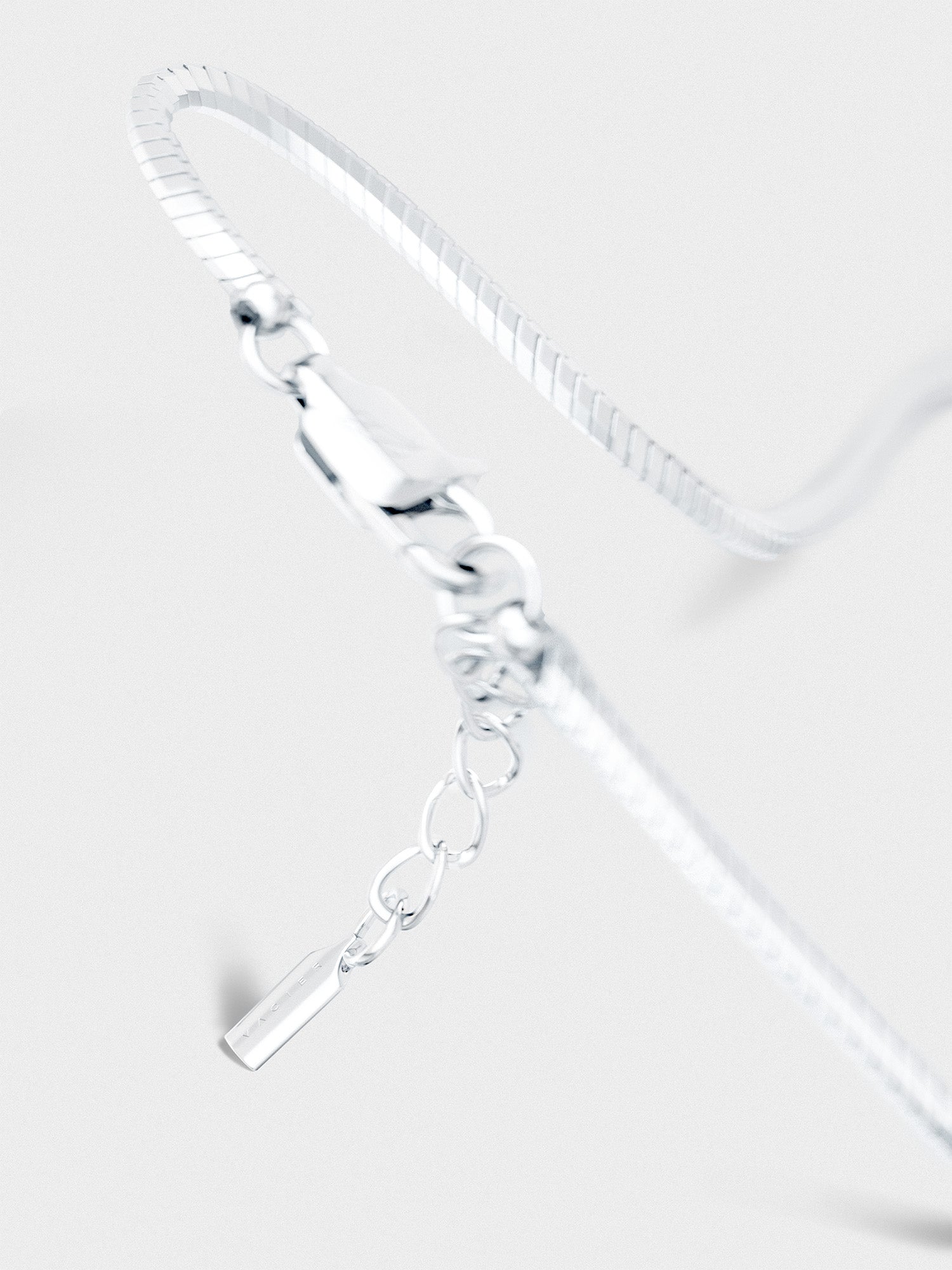 OCTAGON CHAIN BRACELET IN SILVER - Jewelry for Men – Vacier