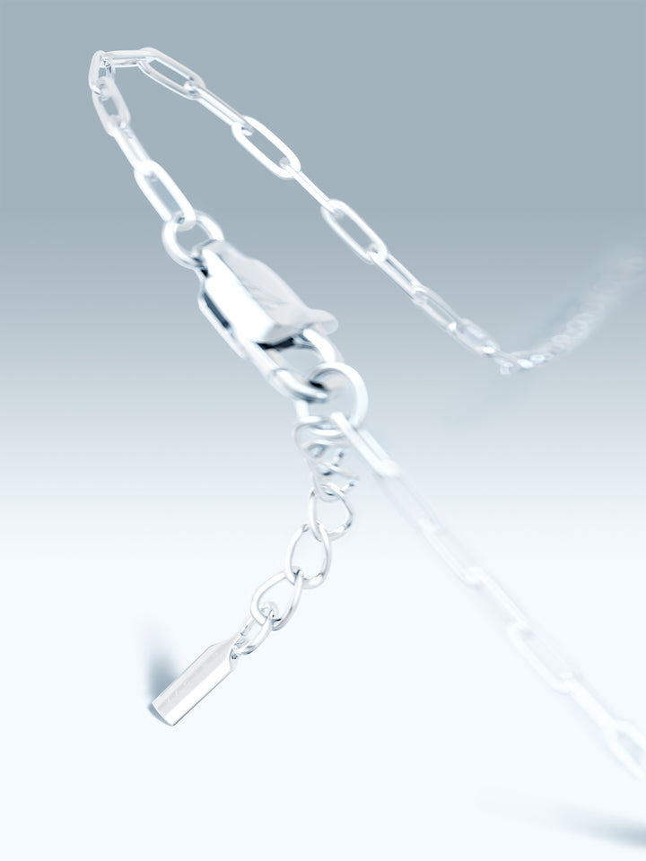 CLIP-KETTENARMBAND IN SILBER