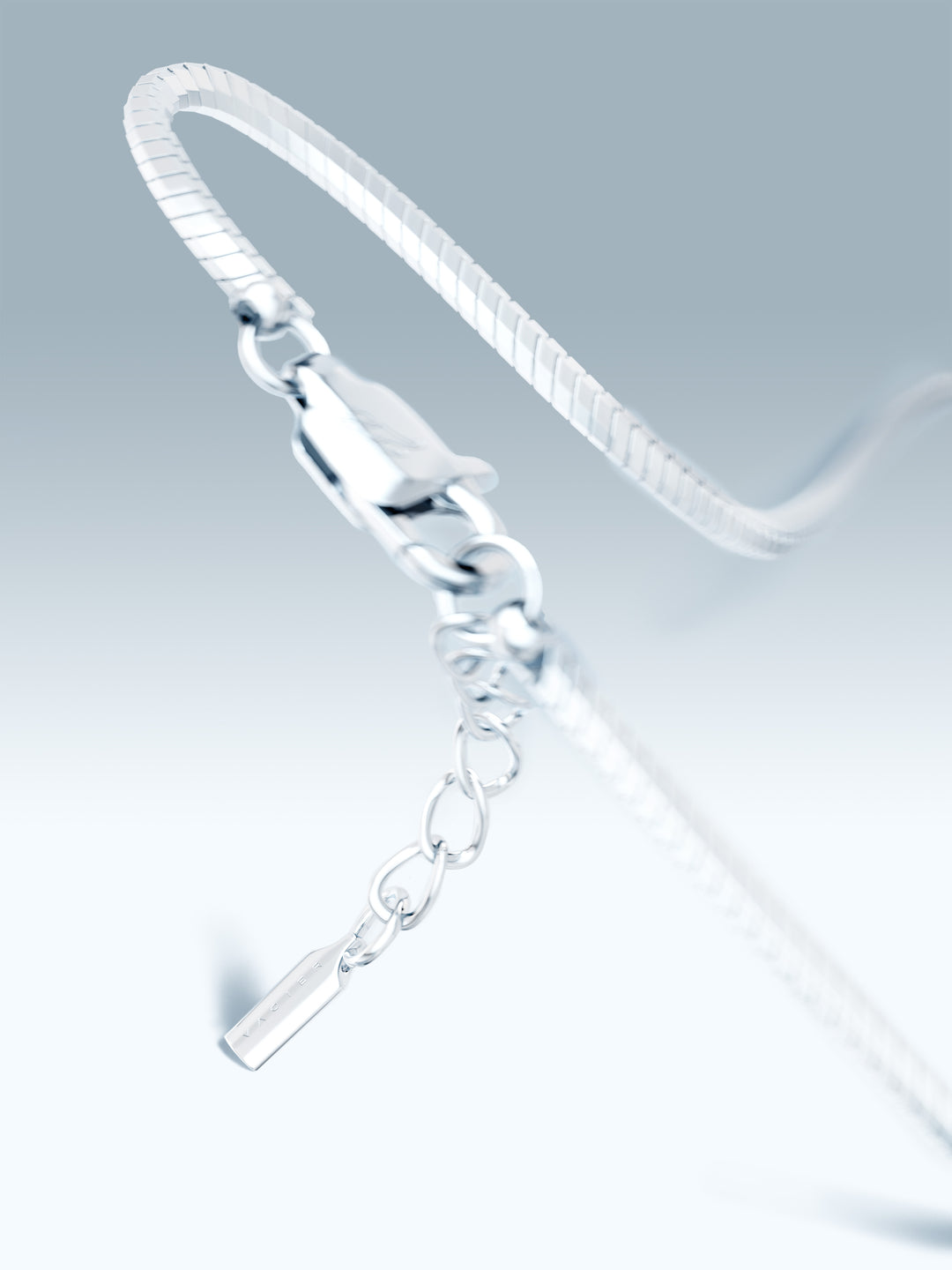 BRACELET OCTOGONE EN ARGENT