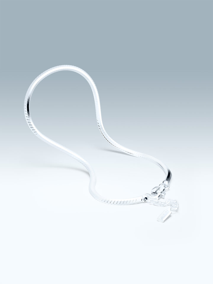 BRACELET OCTOGONE EN ARGENT