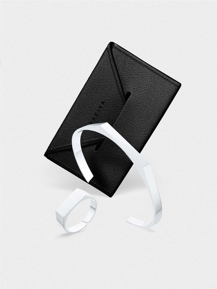 AYARLANABİLİR GÜMÜŞ SIGNET SET