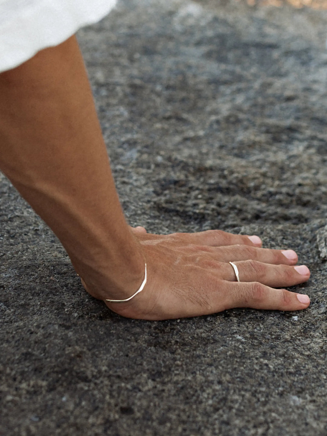 VEER RING IN SILVER