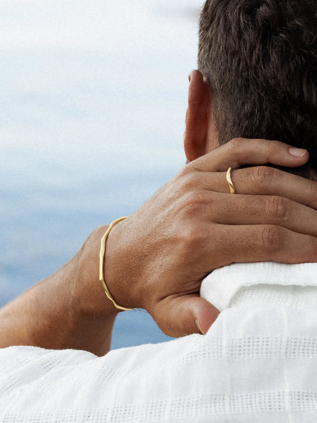 VEER RING IN GOLD VERMEIL