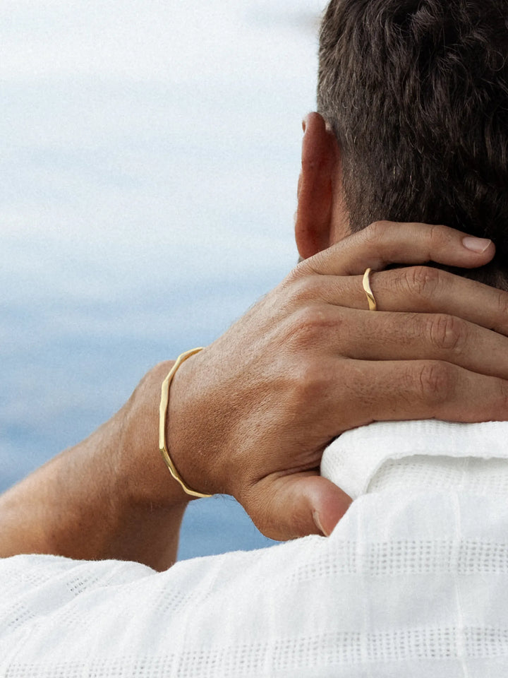 VEER RING IN GOLD VERMEIL