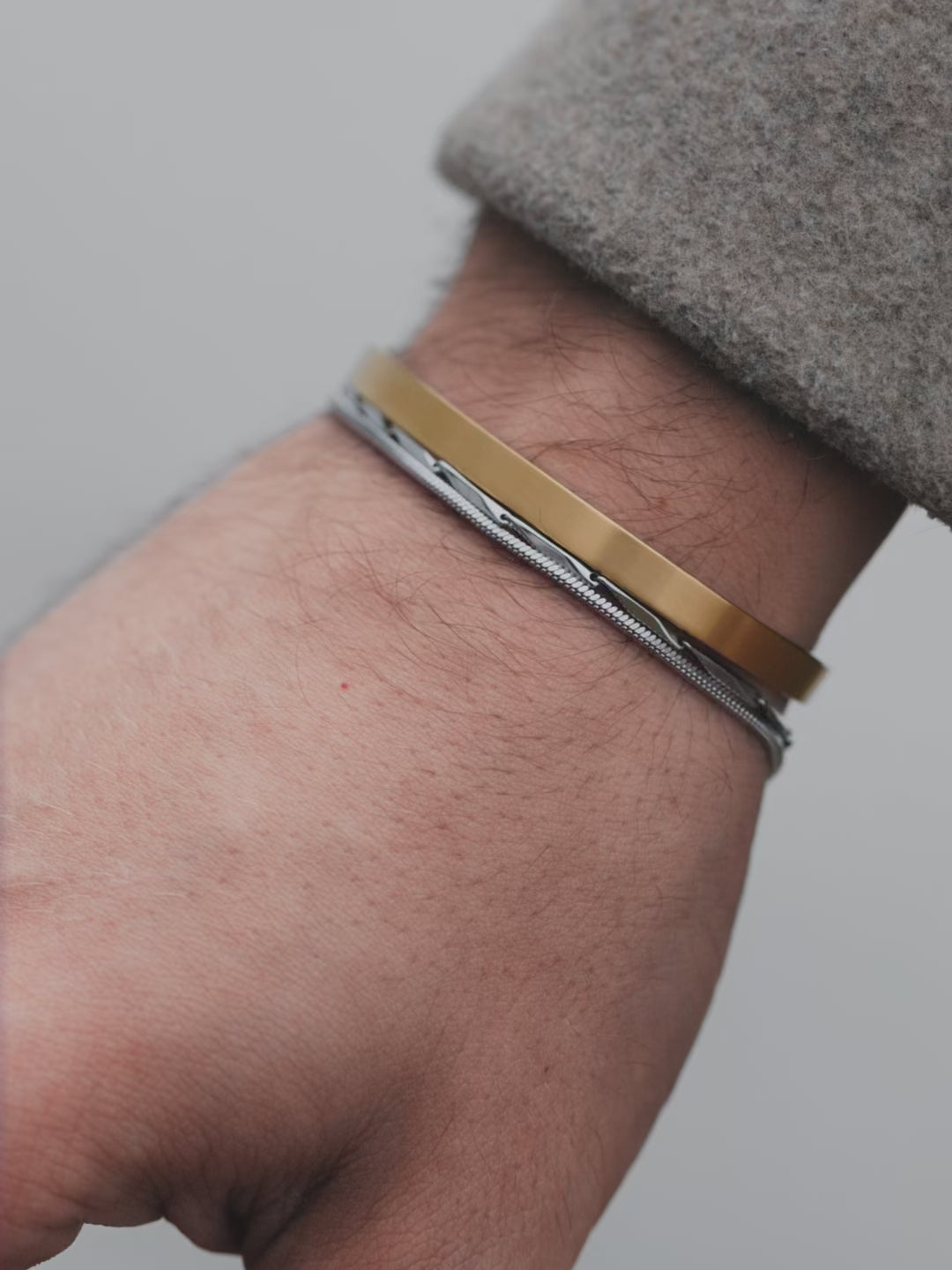Men's Cuff+Bracelets Bundle