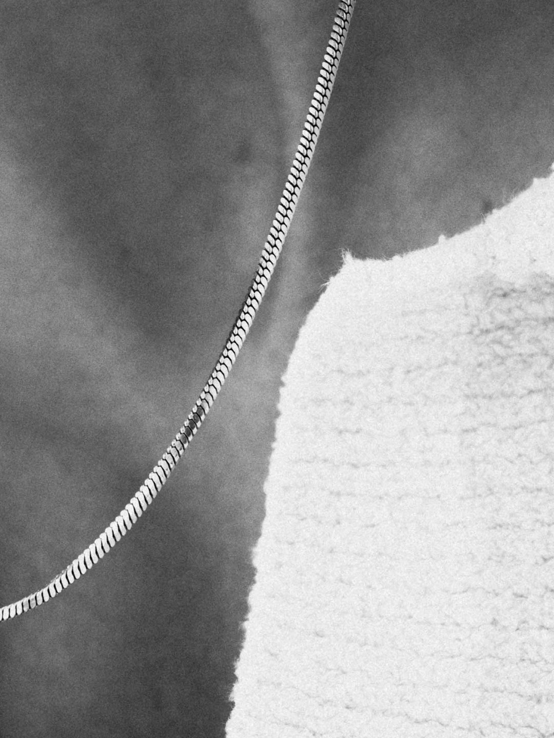 SQUARE COLLIER À CHAÎNE