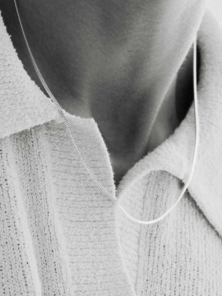 SQUARE COLLIER À CHAÎNE